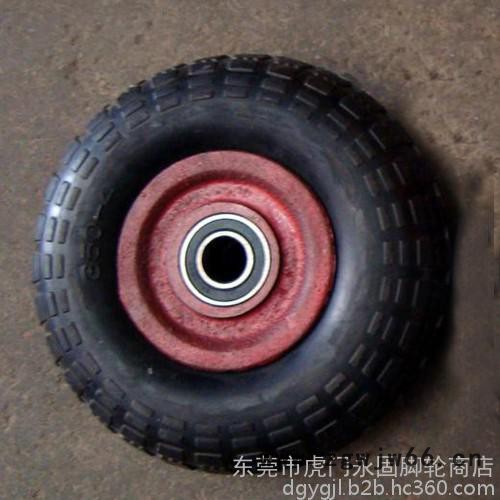 供应东莞永固聚氨酯脚轮厂万向轮聚氨酯包胶轮图2