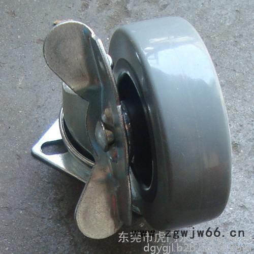 供应东莞永固聚氨酯脚轮厂万向轮聚氨酯包胶轮图3