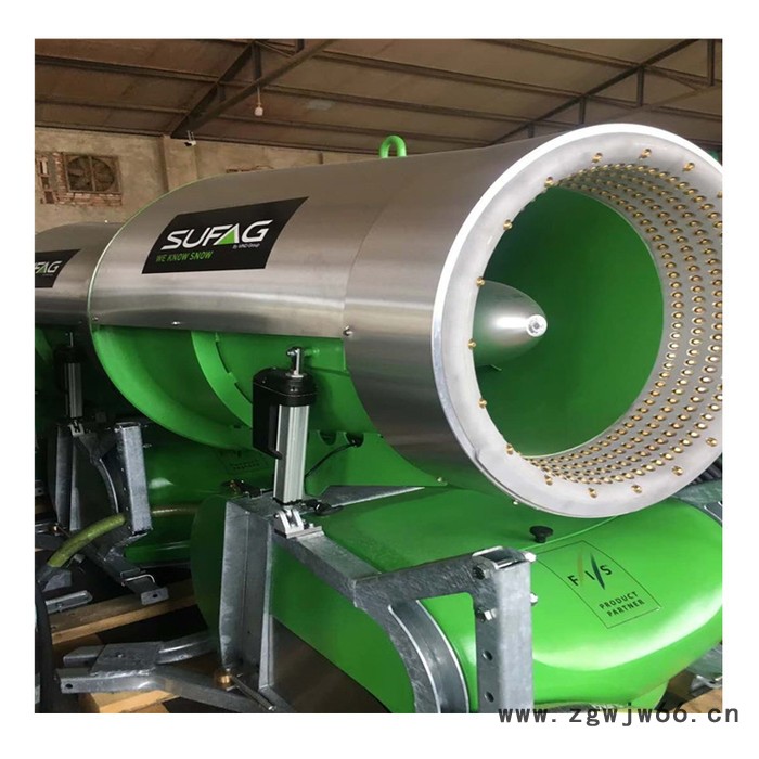 山东瀚雪进口大型造雪机 32喷嘴型  低维修率，可利用带电水图4