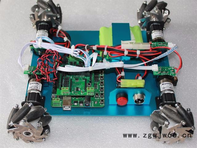 4WD 60mm 万向轮机器人套件（arduino robot kit）10021
