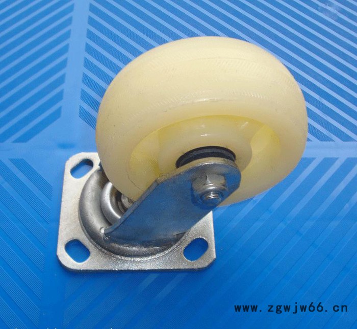 重型5寸尼龙万向轮  平板车轮手推车轮4寸6寸8寸脚轮轮子滑轮图3