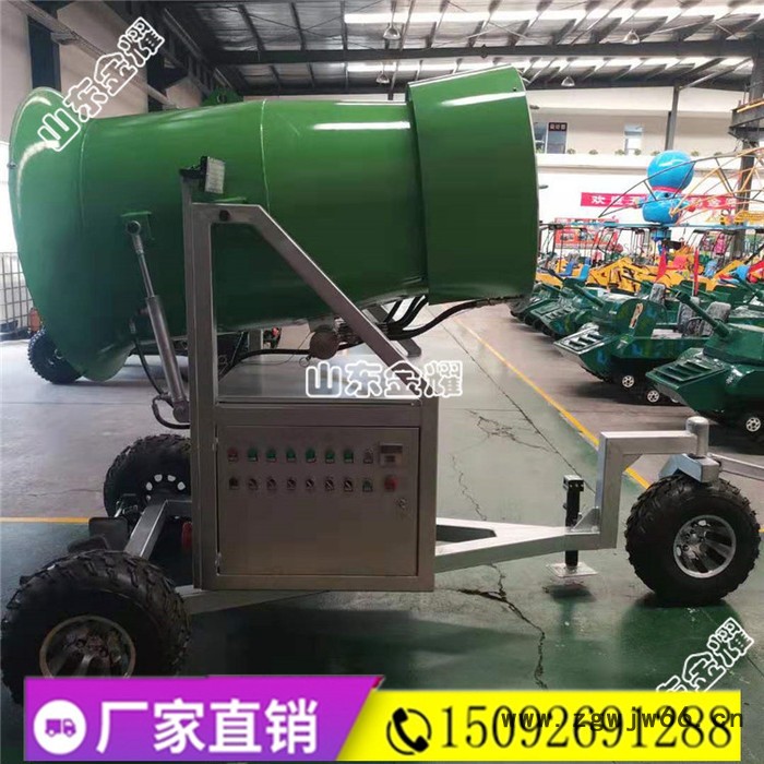 全自动多喷嘴造雪机游乐设备规划设计 冬季玩雪的好去处都会有国产造雪机图7