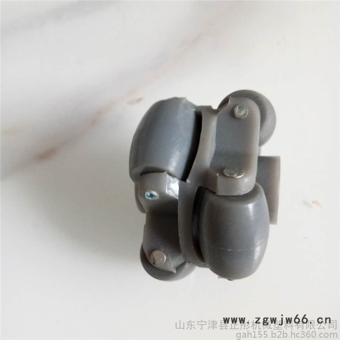 2LH-60 直径60厚度45全向轮双向轴承WH系列算盘轮福来轮万向轮图2