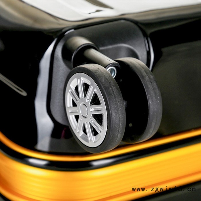 Louistravel铝框拉杆箱万向轮行李箱定做铝合金旅行箱密码出国托运箱登机箱LT9828图3