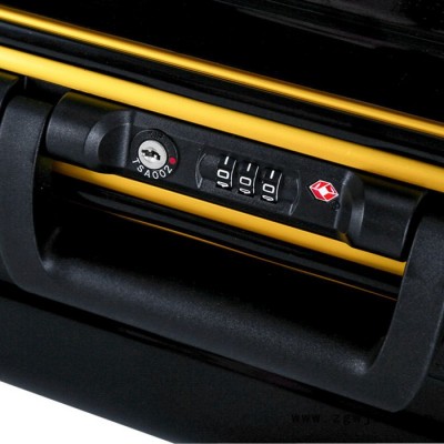 Louistravel铝框拉杆箱万向轮行李箱定做铝合金旅行箱密码出国托运箱登机箱LT9828