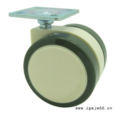 50MM万向轮配42*42平板，专业制造脚轮，过欧盟ROHS