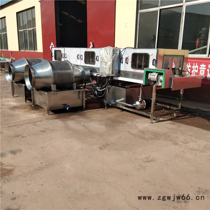 康通牌 带式喷嘴洗筐机 海鲜周转筐洗筐机 豆腐托盘清洗机图7