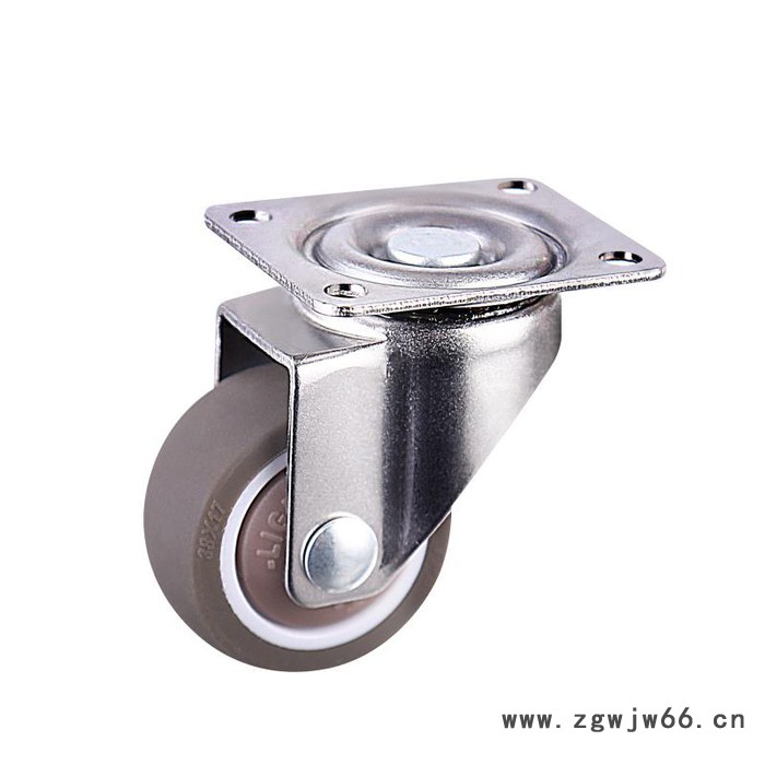 厂家销售脚轮1寸1.25寸1.5寸2寸万向轮刹车TPE轮家具工业轮子图7