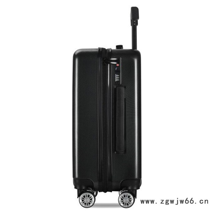 纯色商务休闲拉杆箱新款万向轮海关锁出游轻质旅行箱20寸现货直发图4