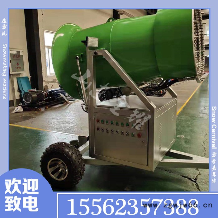 远程遥控大型造雪机喷嘴不堵不冻国产造雪机智能大型造雪机厂家图8