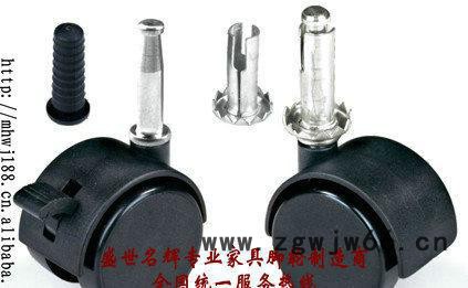 直销 家具脚轮 尼龙万向轮 大班轮 花架脚轮 婴儿床脚轮图2