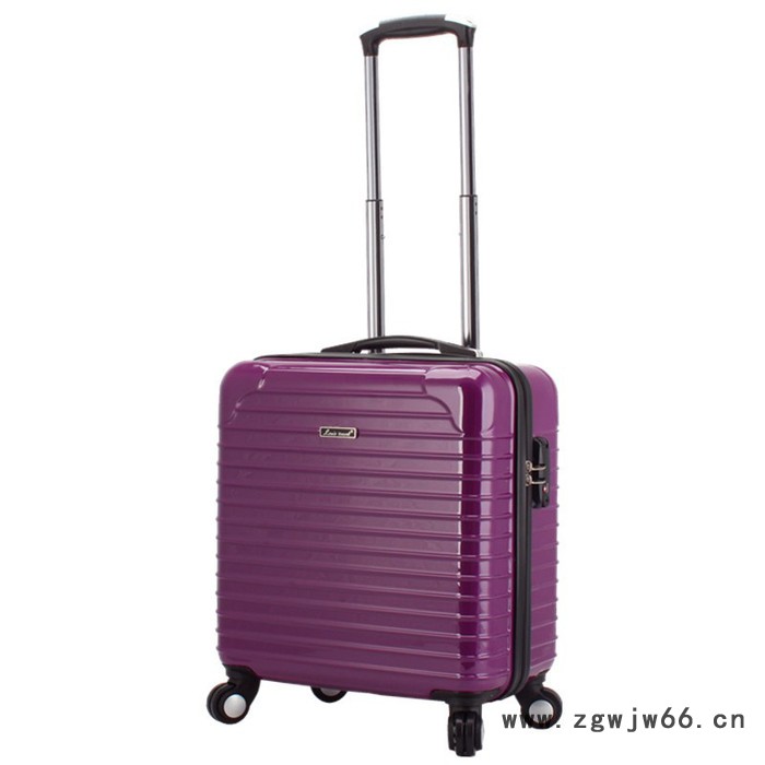 Louis travel 路易旅行空姐商务17寸登机箱镜面拉杆箱万向轮男女旅行箱黑色行李箱 拉杆箱、行李箱图3