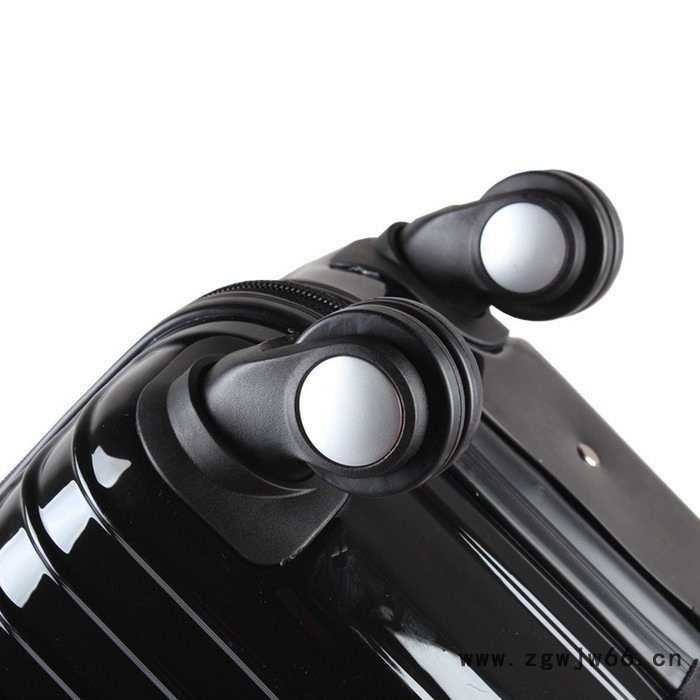 Louis travel 路易旅行空姐商务17寸登机箱镜面拉杆箱万向轮男女旅行箱黑色行李箱 拉杆箱、行李箱图6