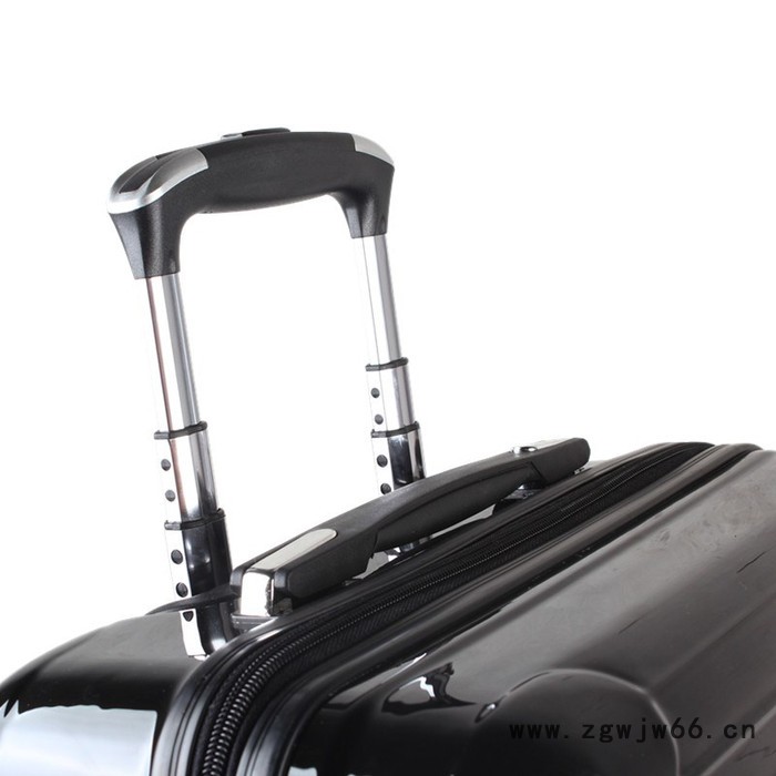 Louis travel 路易旅行空姐商务17寸登机箱镜面拉杆箱万向轮男女旅行箱黑色行李箱 拉杆箱、行李箱图5