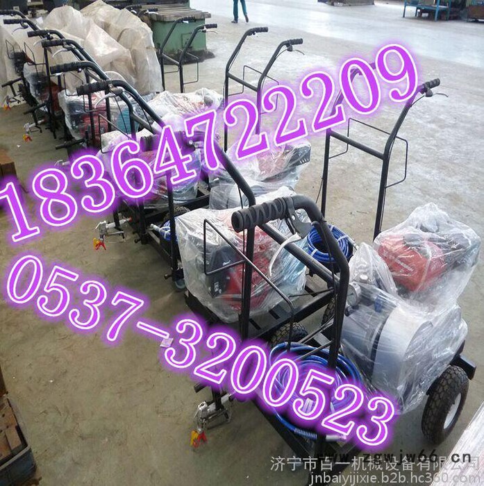 冷喷划线机手推式 斑马线划线机自带喷嘴一只图6