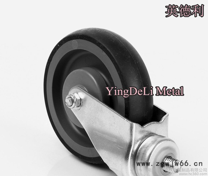 购物车脚轮超市手推车轮子 万向轮图3