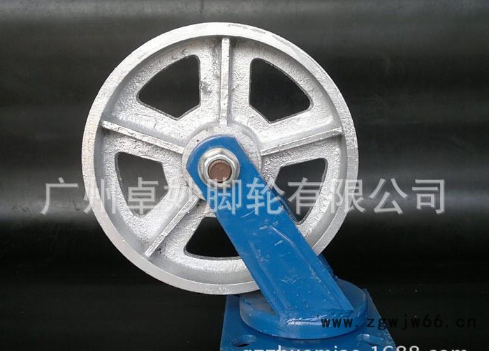 8寸超重型铸铁芯万向轮单轮承载一吨轮子看定做宽度图3