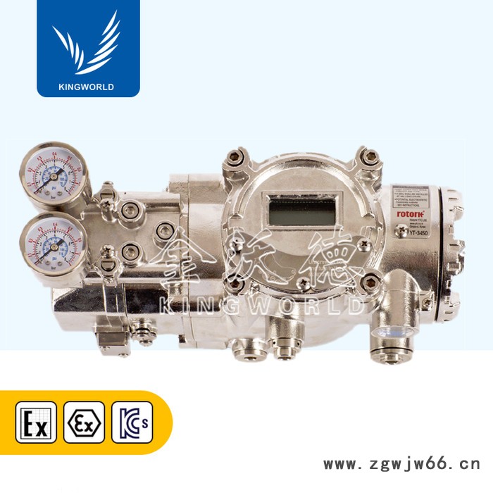 Rotork 韩国永泰YTC 隔爆型智能阀门定位器YT-3400 喷嘴挡板结构图2