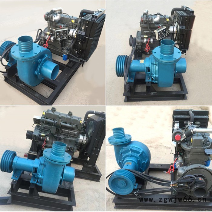 电动河底采砂抽沙泵 4寸电动机带吸沙泵 小型柴油2寸抽沙泵图8