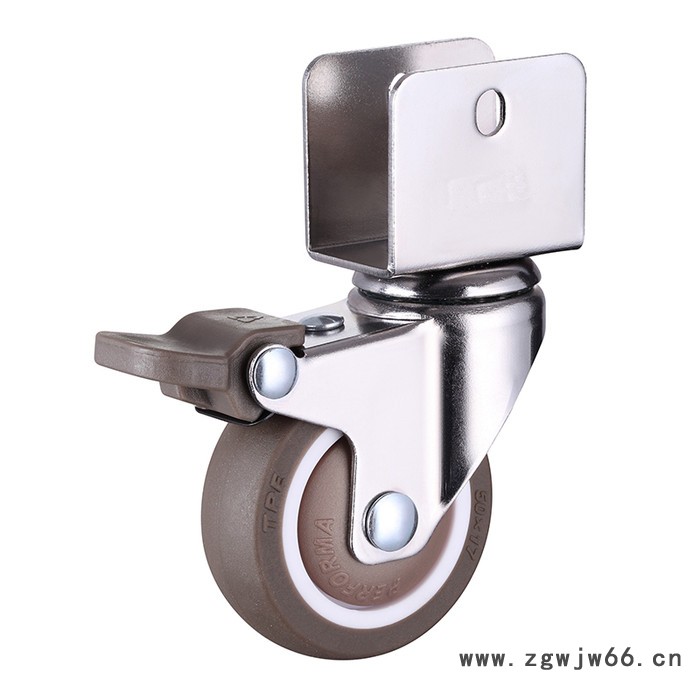 维奥1寸家具轮 2寸婴儿床脚轮 1.5寸脚轮 1.25寸超静音万向轮子图4