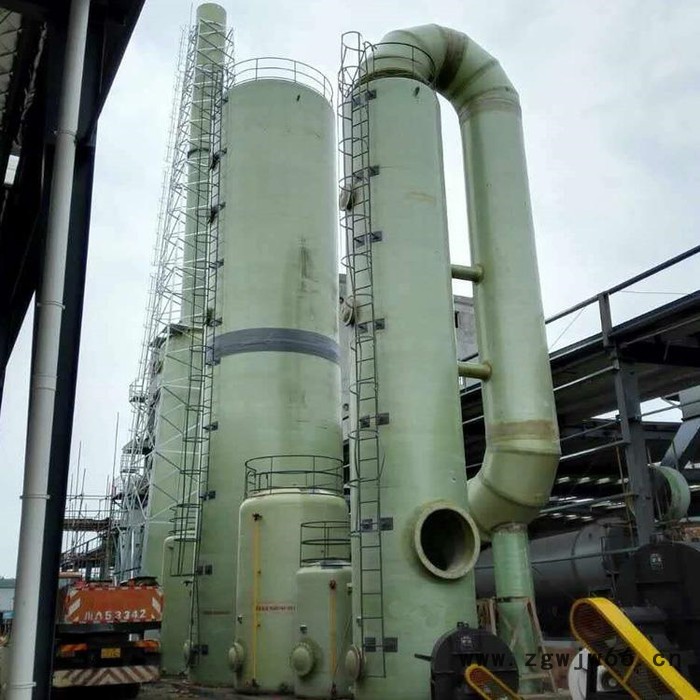 厂家研发 脱硫塔喷淋层喷嘴 船厂烟气脱硫塔 净化塔图2