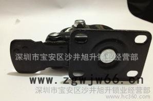 1.5寸平板刹车 刹车脚轮 万向轮 举报图2