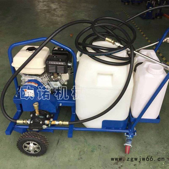 小型乳化沥青洒布机 采用喷淋式喷嘴 热油式沥青洒布机图7