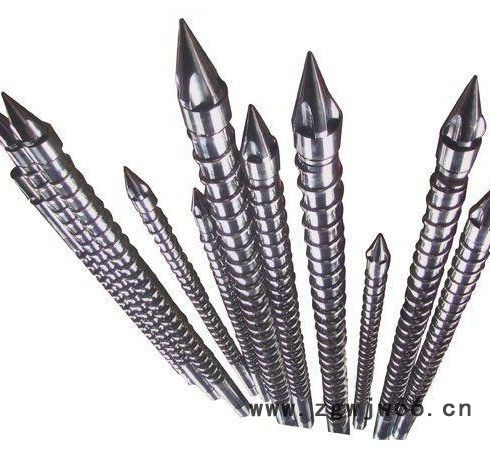 注塑喷嘴溜延_挤出机螺杆_65熔喷布机单螺杆图2