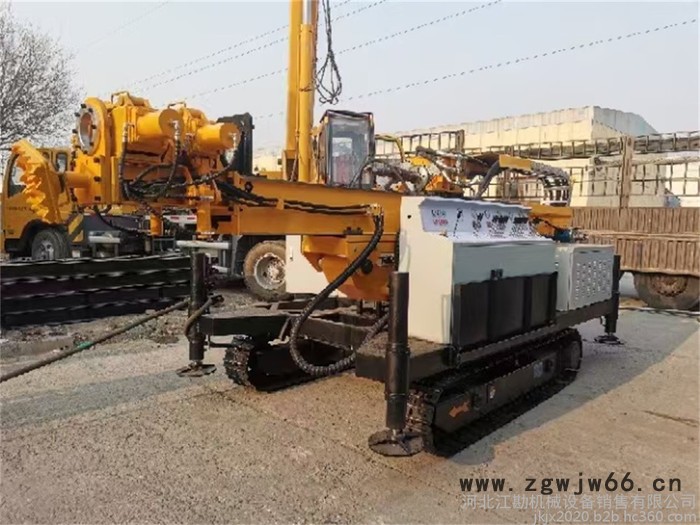 小型旋喷钻机喷嘴 钻深井150型工程双液加固注浆钻机图4