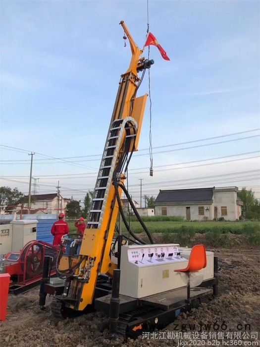 小型旋喷钻机喷嘴 钻深井150型工程双液加固注浆钻机图5