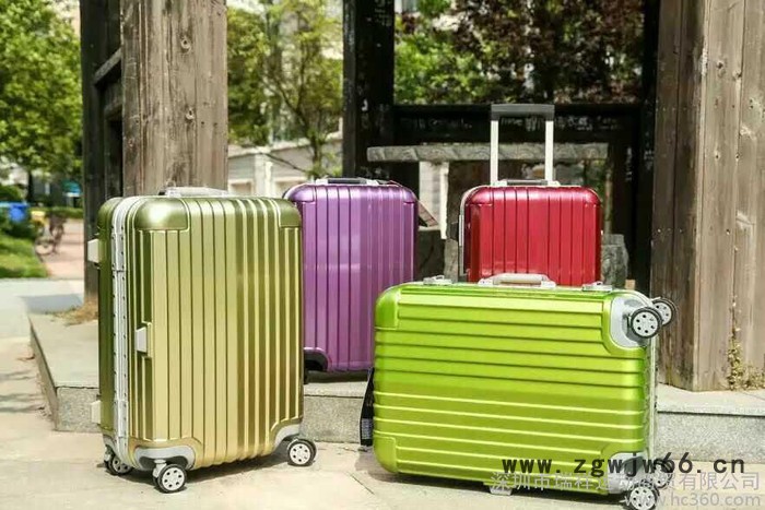 铝合金箱包26寸男商务铝框拉杆箱万向轮20寸女士潮 24寸一图2