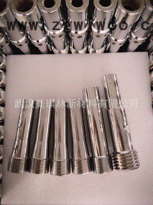 美琪林 8MM喷枪喷嘴 碳化硼喷嘴耐磨喷枪 自动喷砂机喷枪双进风图2