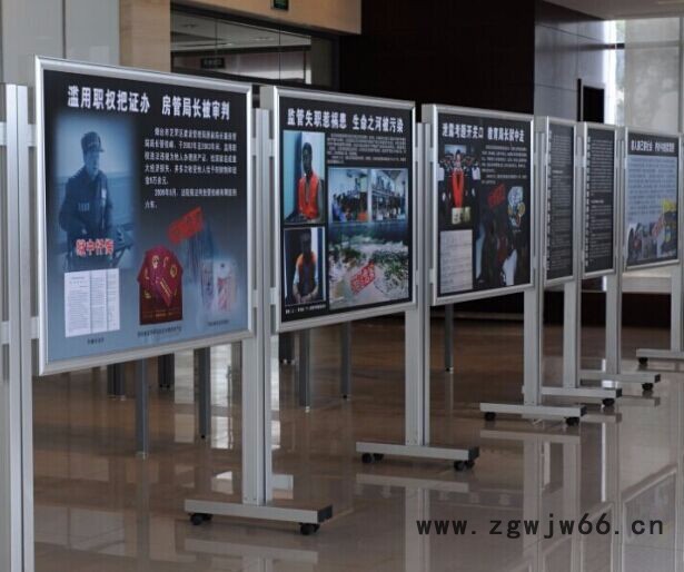 郑州钧道jd-bl 立式展板 户外带万向轮展示广告栏|室内多功能万向轮展架图7