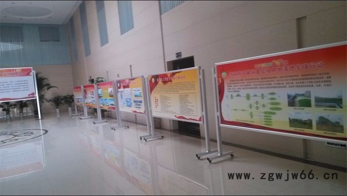 郑州钧道jd-bl 立式展板 户外带万向轮展示广告栏|室内多功能万向轮展架图5