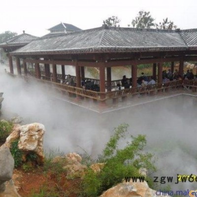 供应高压微雾造雾机，喷嘴造雾机，工厂人造雾景观