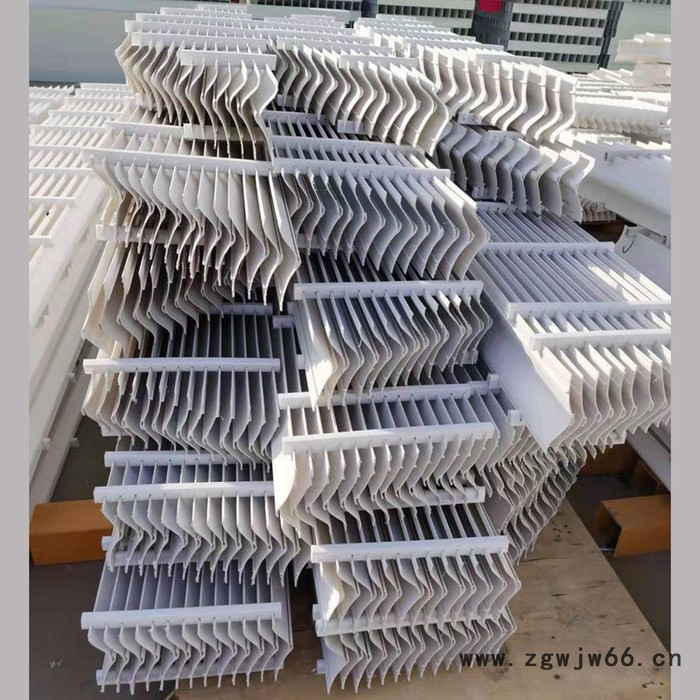 佳航 圆形PP除雾器加工定制 脱硫塔冲洗喷嘴 235高除雾器 S型除雾器图6