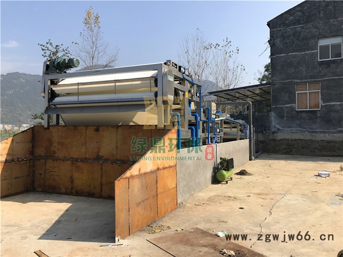 沙场污水处理压滤机,污泥脱水机冲洗喷嘴,南平污泥脱水机,广州绿鼎** 泥浆分离机图4