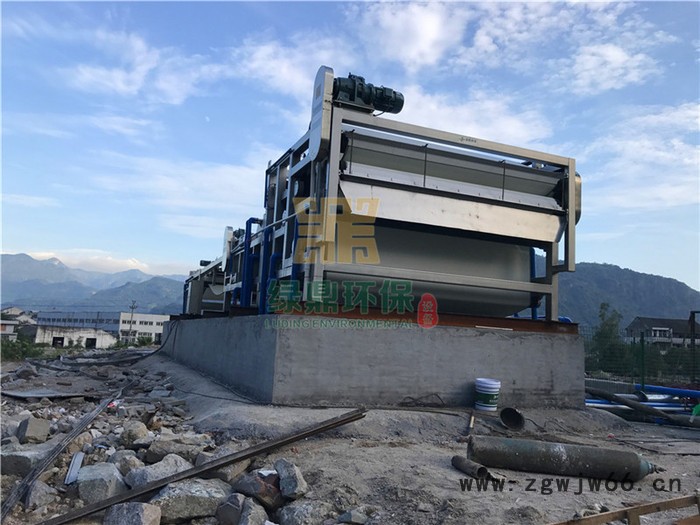 沙场污水处理压滤机,污泥脱水机冲洗喷嘴,南平污泥脱水机,广州绿鼎** 泥浆分离机图2