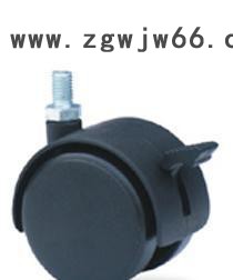 锌合金螺丝万向轮 家具脚轮 内外牙螺母 三合一连接件 玻璃夹图3