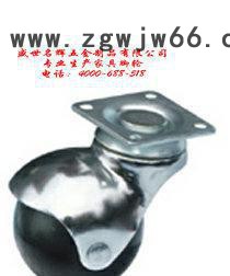 卡簧万向轮 家具脚轮 三合一连接件 内外牙螺母 玻璃夹 二合图2