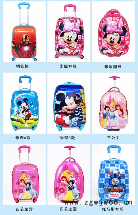 儿童拉杆箱ABS+PC万向轮小学生旅行箱礼品箱包米**16寸 金杰雨图5