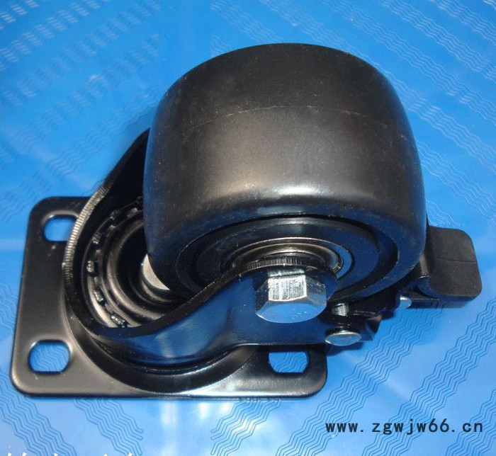 重型2.5寸低重心刹车轮.工业轮平板车轮手推车轮万向轮脚轮轮子图2