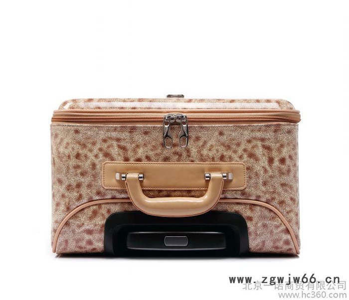 泰格奴2016新款 拉杆箱万向轮行李箱女登机箱商务箱男 时尚豹纹图2