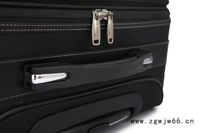 都尔丹14寸万向轮拉杆箱黑色旅行箱男女密码箱行李箱登机箱免邮图2