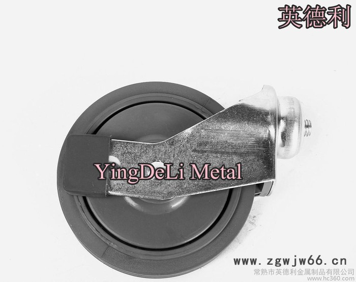 三片：5寸双轴电梯轮 爬梯轮 购物车脚轮 超市手推车轮子 万向轮图2