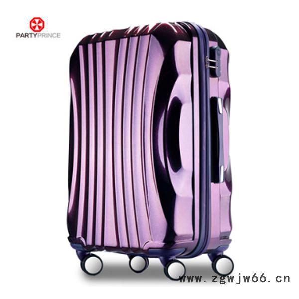 花花王子 拉杆箱万向轮旅行箱 密码箱包24寸行李箱女潮黄色货号20173图5