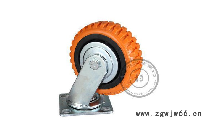 大量4寸5寸6寸8寸万向轮重型小推车小车轮子转椅轮子橡胶轮