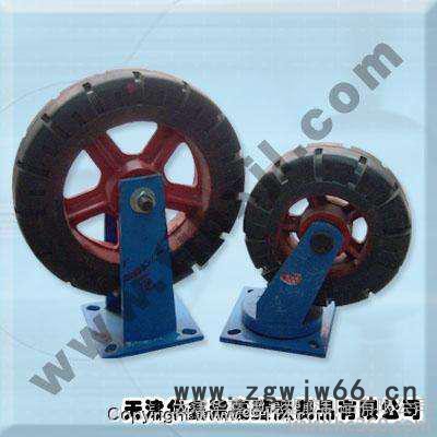 供应天津6寸铁心橡胶轮|盐城万向轮|深圳脚轮|湛江橡胶轮图2