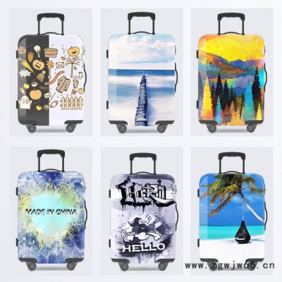 上海即印数码印刷定制时尚旅行20寸拉杆箱行李箱涂鸦轻便炫酷万向轮自定义定制