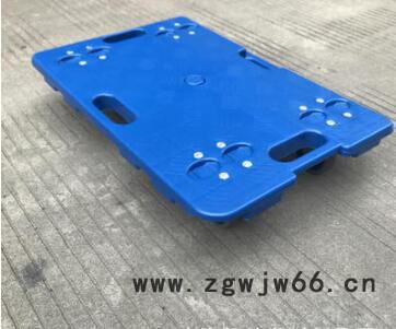 **车塑料平板移动工具车周转运输车万向轮静音车可拼接图3